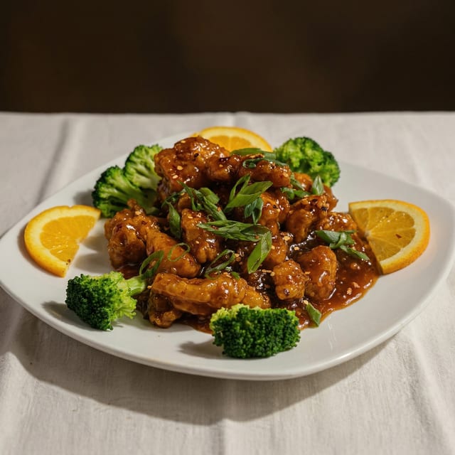 Orange Chicken.