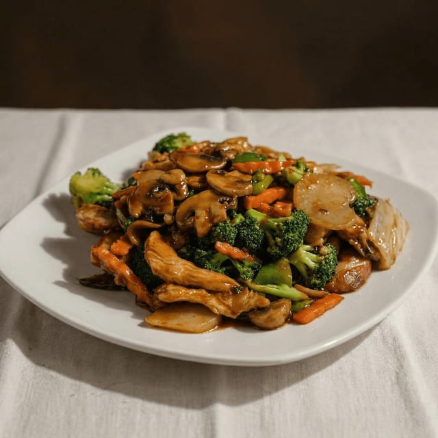 Triple in Garlic Sauce.