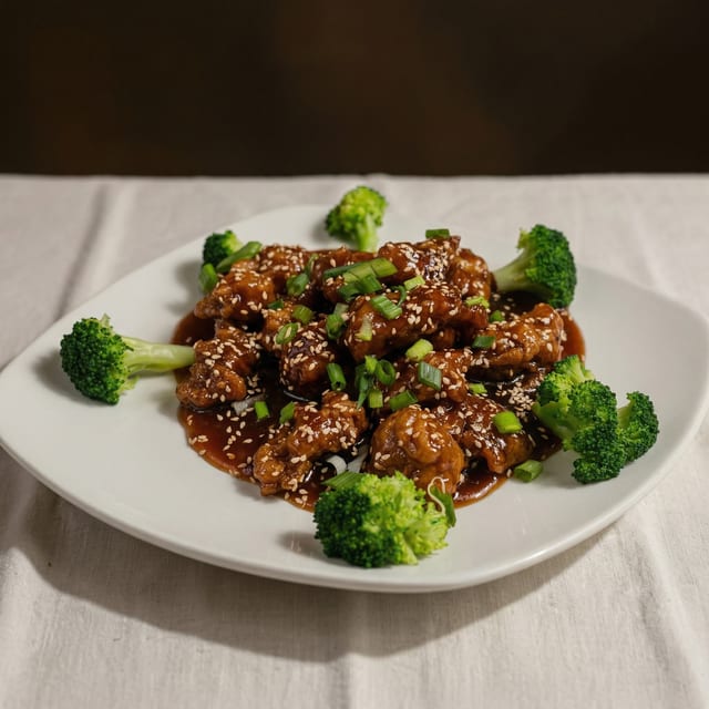 Sesame Chicken.