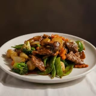 Beef & Scallops.