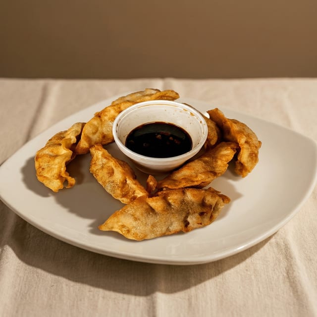 Fried or Steamed Dumplings.