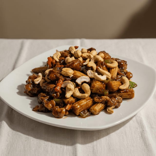 Chicken with Cashew Nuts.