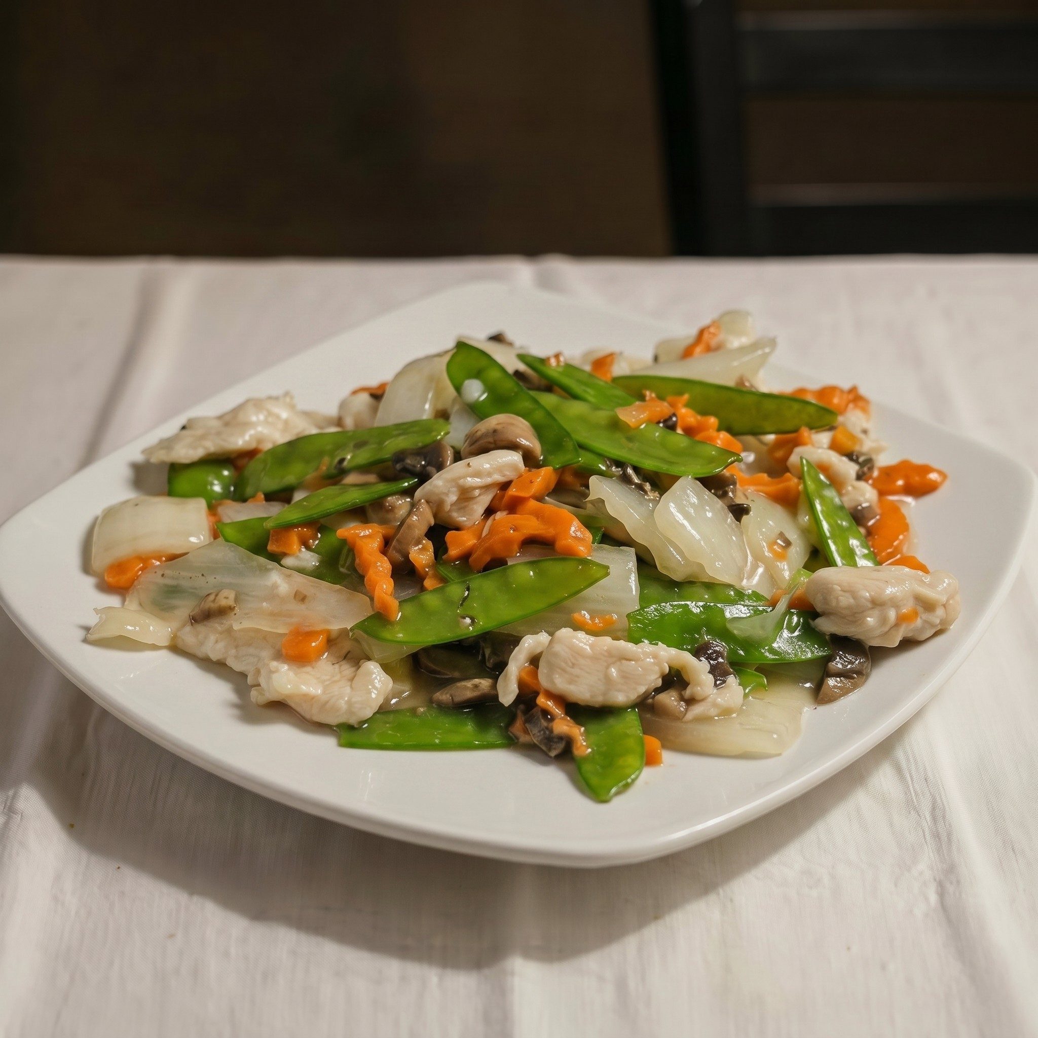 Moo Goo Gai Pan.