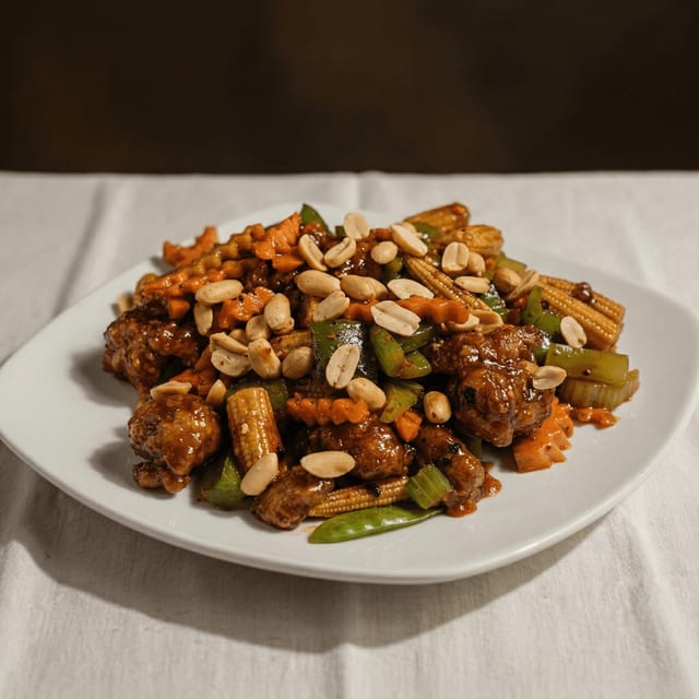 Kung Po Chicken.