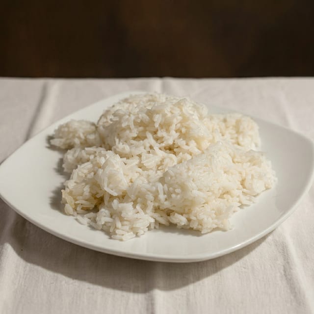 White Rice.