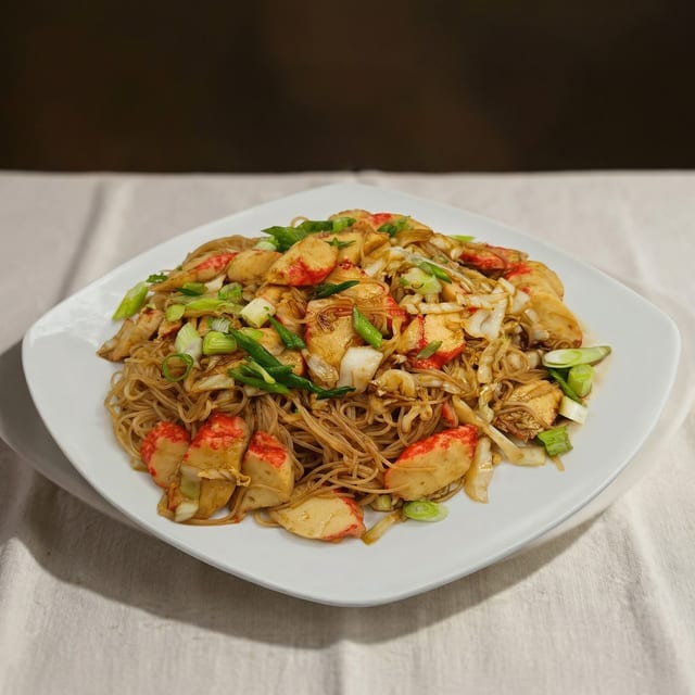 King Crab Chow Mai Fun.