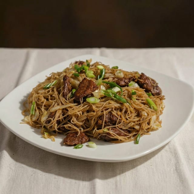Beef Chow Mai Fun.