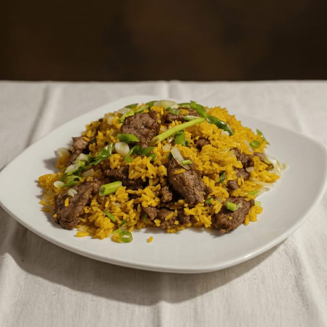 Beef Fried Rice.