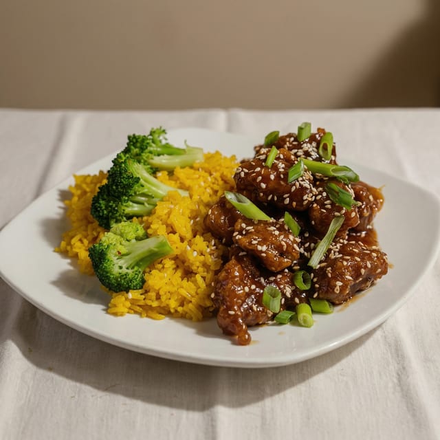 Sesame Chicken.