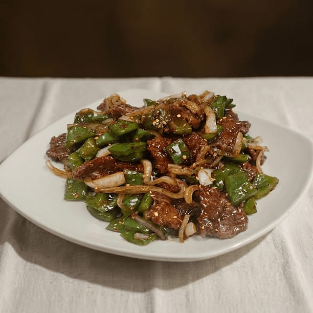 Hot & Spicy Beef.