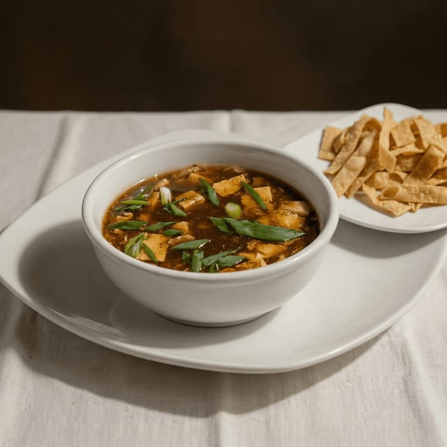 Hot & Sour Soup.
