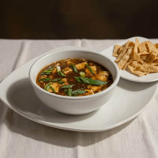 Hot & Sour Soup.