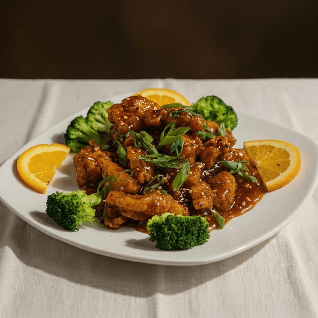 Orange Chicken.