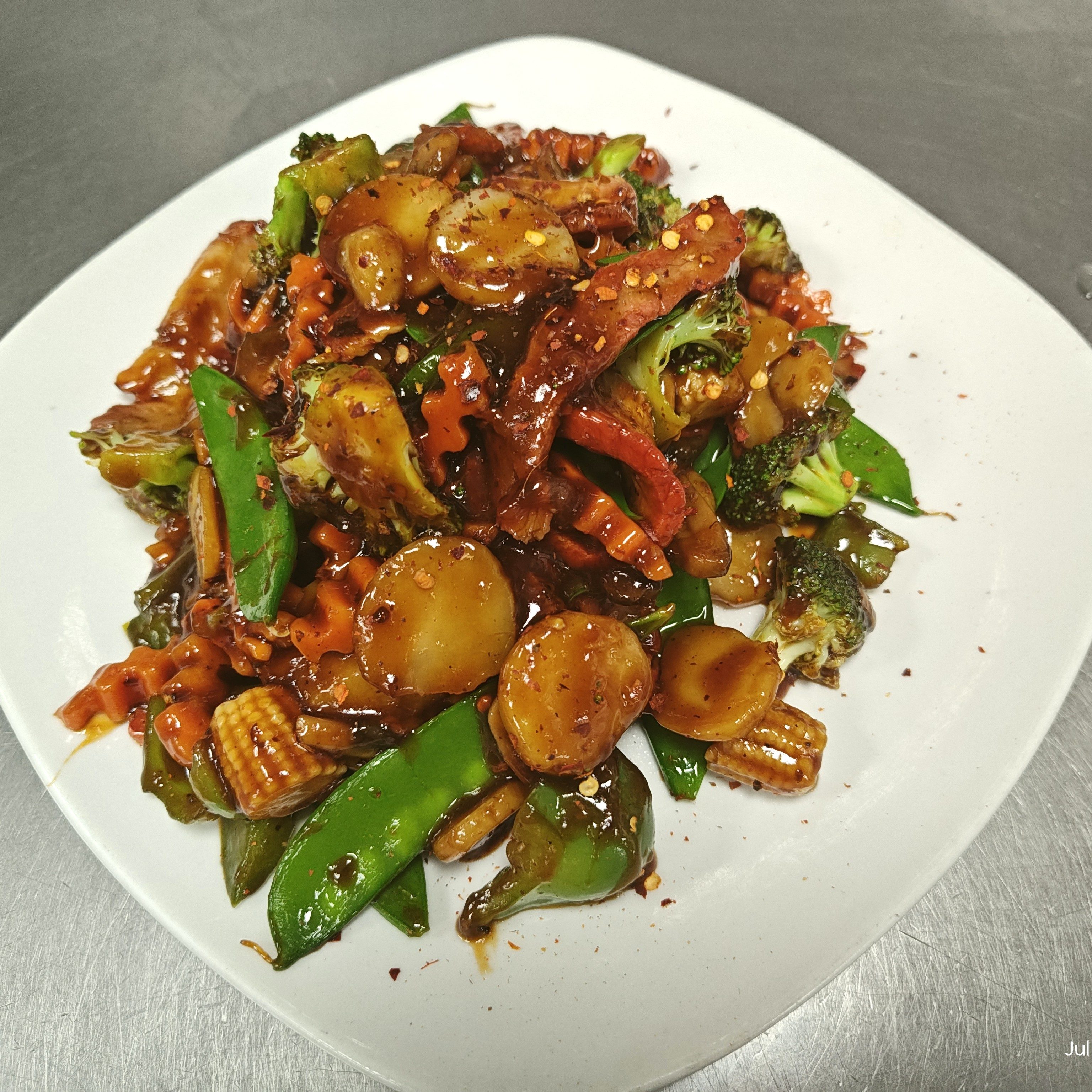 Roast Pork Hunan Style.