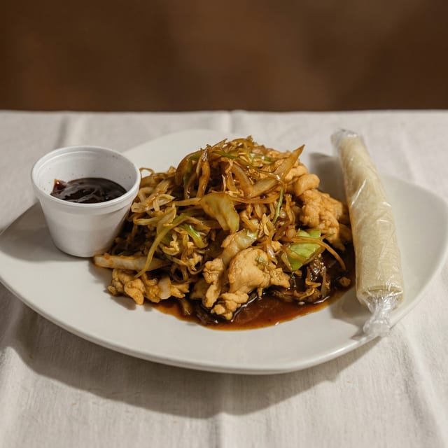 Moo Shu Chicken.