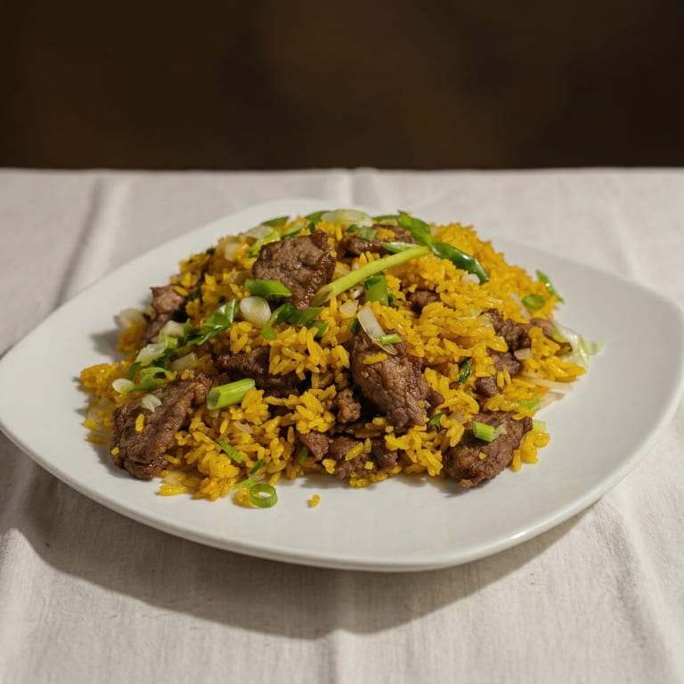 Delicious Beef Fried Rice