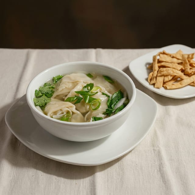 Wonton Soup.