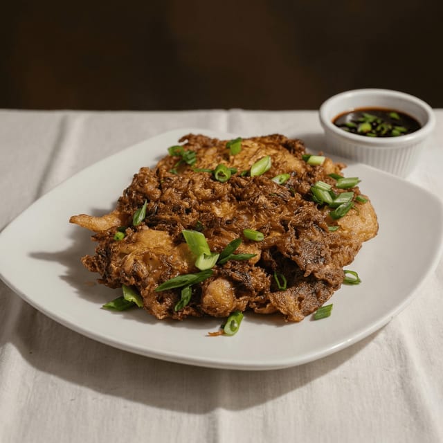 Chicken Egg Foo Young.