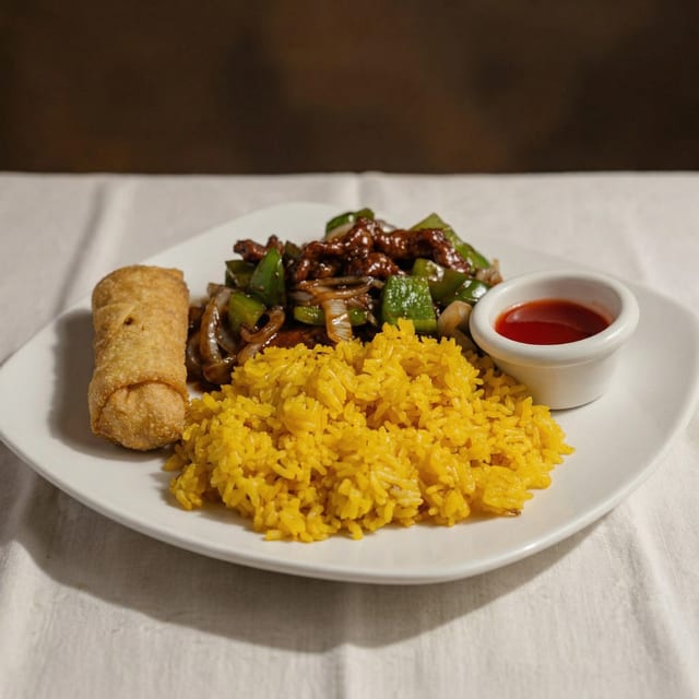 Pepper Steak Combo.
