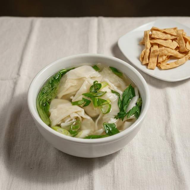 Wonton Soup.