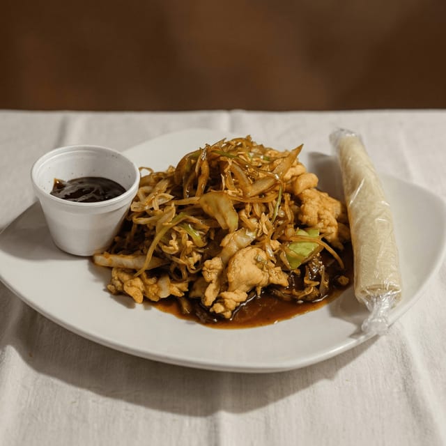 Moo Shu Chicken.