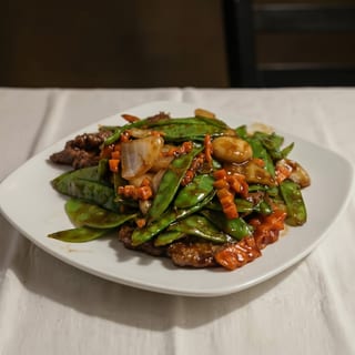 Beef with Snow Peas